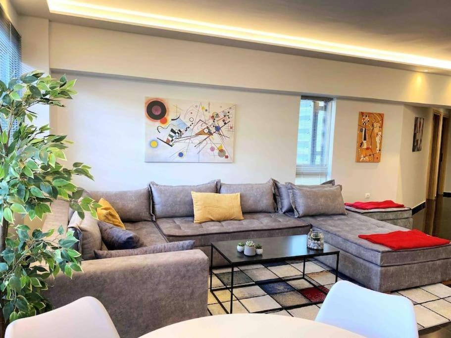 New Amazinglarge Luxury 4Br Suite/1Min Toacropolis Athene Buitenkant foto